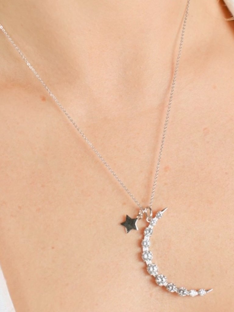 Melinda Maria "What Dreams Are Made Of" Necklace - Silver - Nwt — image 3 of 7